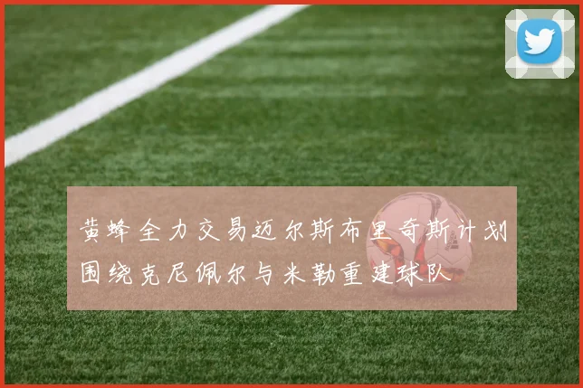 黄蜂全力交易迈尔斯布里奇斯计划围绕克尼佩尔与米勒重建球队